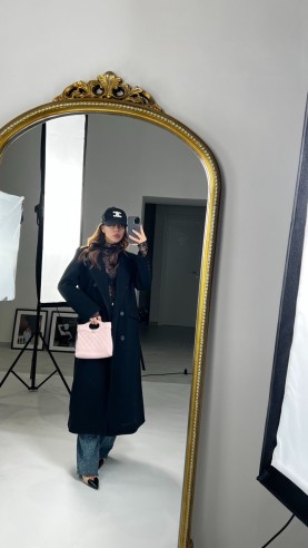 Coat Louise Nero