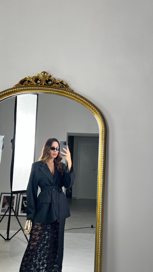 Blazer fusciacca Nero 2