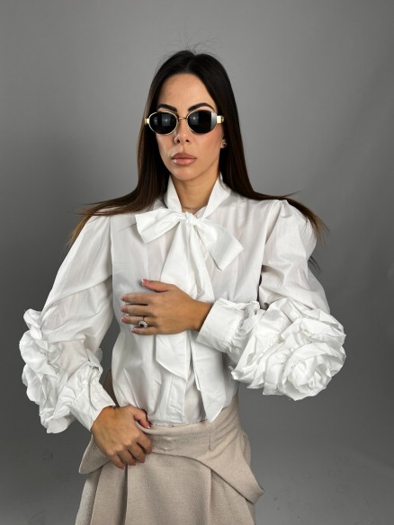 camicia rouches bianca camicia rouches bianca