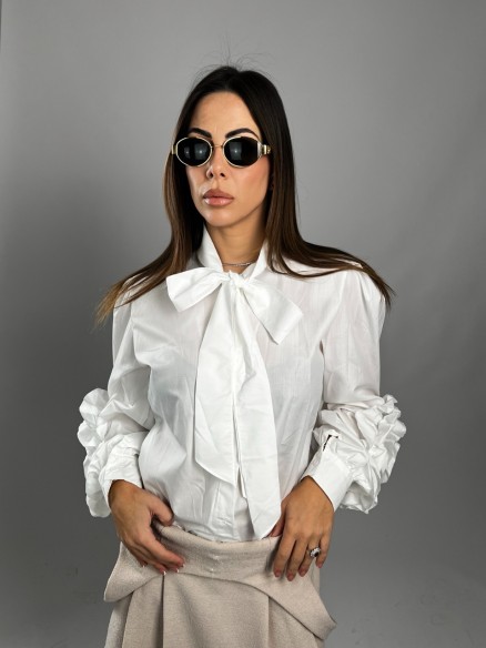 camicia rouches bianca camicia rouches bianca