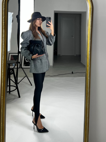 leggings ghette nero leggings ghette nero
