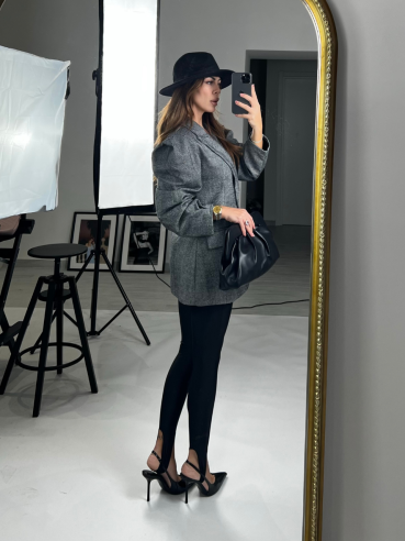 leggings ghette nero