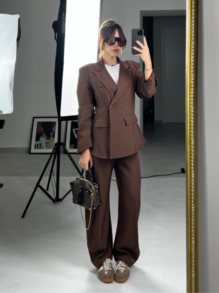 Blazer sfiancato Choco Blazer sfiancato Choco