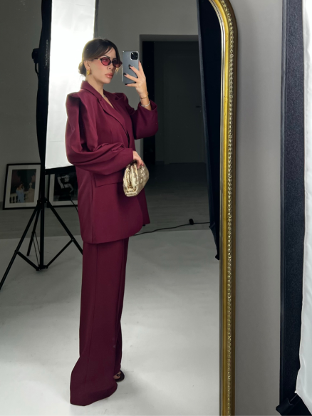 Tailleur Vamp Bordeaux Tailleur Vamp Bordeaux