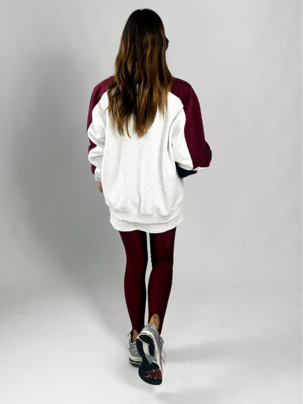 Leggings ghette bordeaux Leggings ghette bordeaux