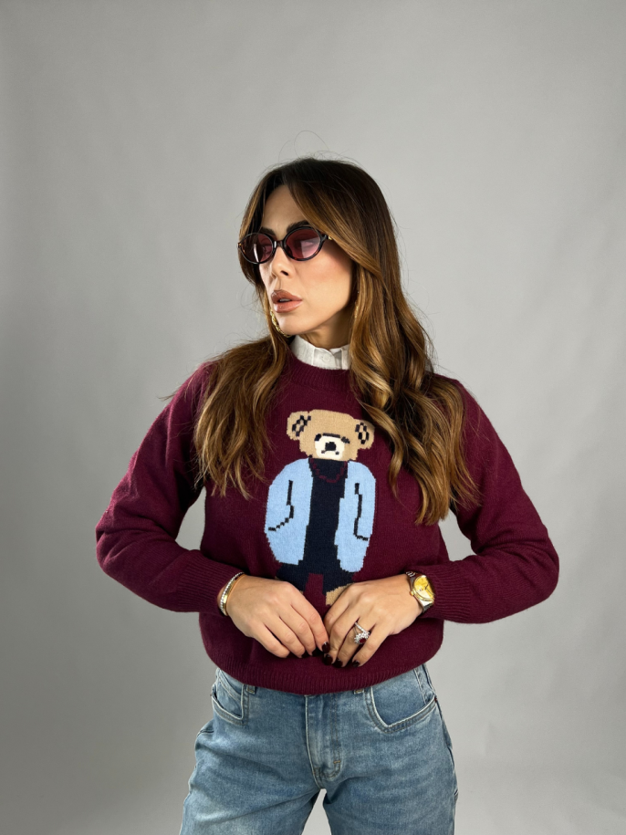 Pull Bear bordeaux