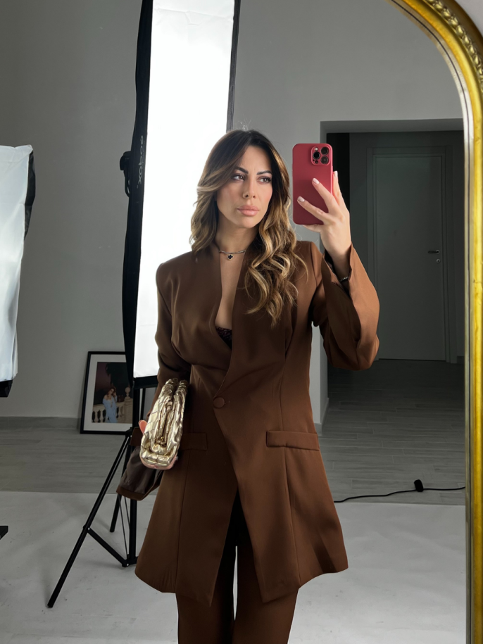 Tailleur Megan Choco