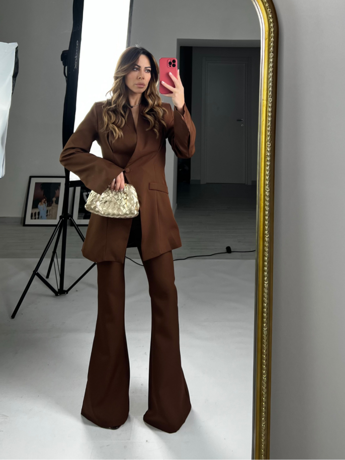 Tailleur Megan Choco 2