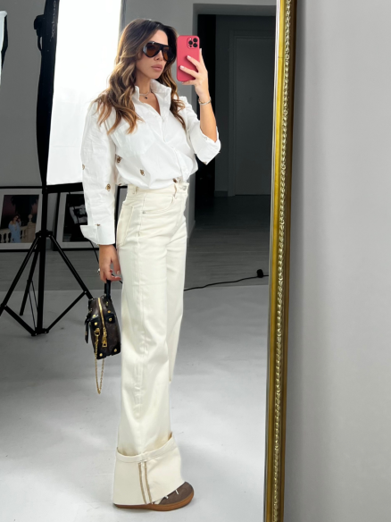 denim piegone crema denim piegone crema