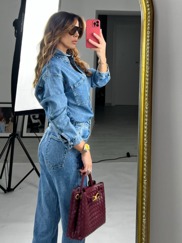 camicia in denim