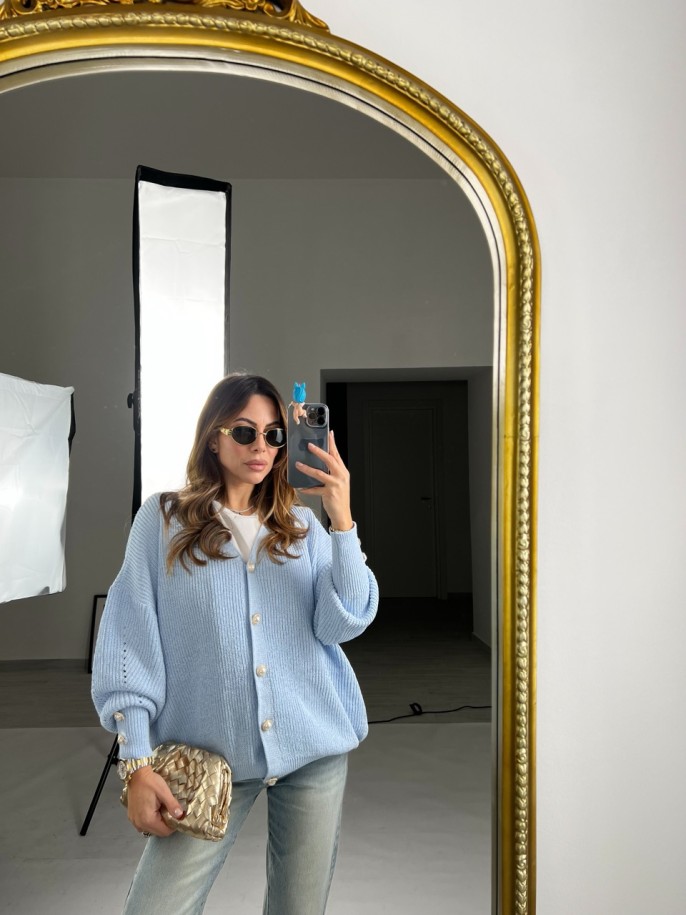 cardigan pearl cielo