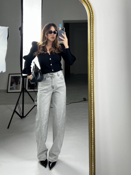 jeans microstrass balloon 8688 jeans microstrass balloon 8688