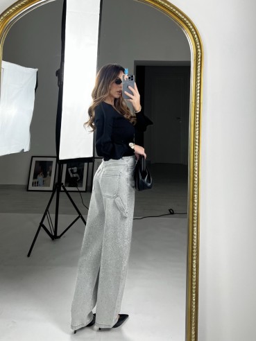 jeans microstrass balloon 8688