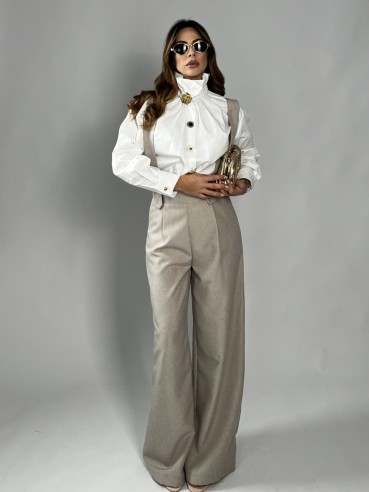 Salopette Beige