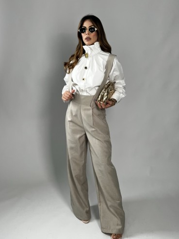 Salopette Beige