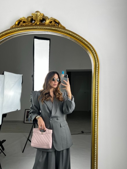 tailleur gessato butterfly grigio tailleur gessato butterfly grigio