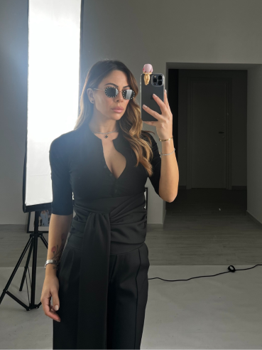 Maglia serafina nera