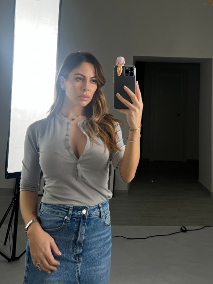 Maglia serafina grigia