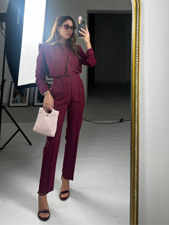 Set gisela bordeaux