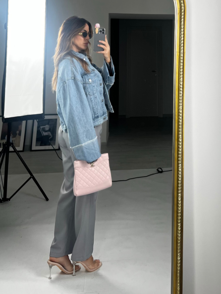 Giubbino denim lumina