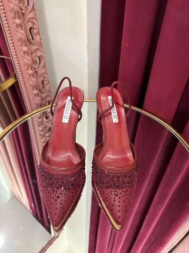 Slingback bordeaux