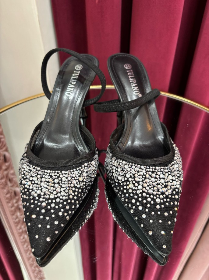 Slingback black 2