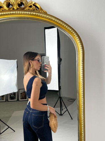 Top Dalia Denim
