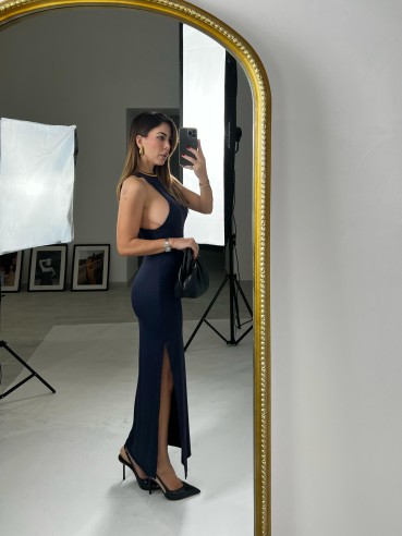 Midi dress penny blu