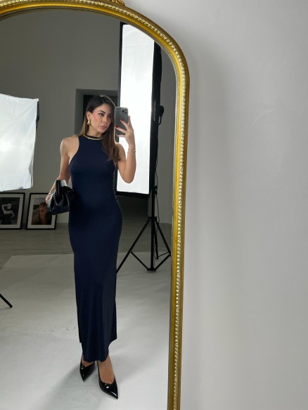 Midi dress penny blu