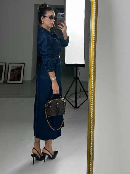 Dress Hana Denim Dress Hana Denim