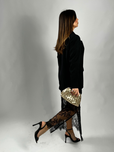 Gonna Matilde pizzo nera