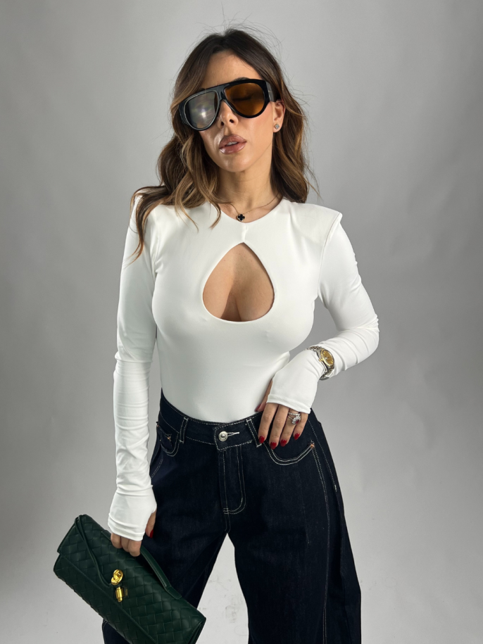 Body Goccia bianco 2