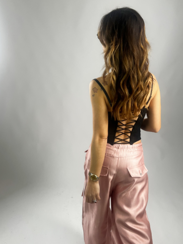 Cargo Marte satin rosa