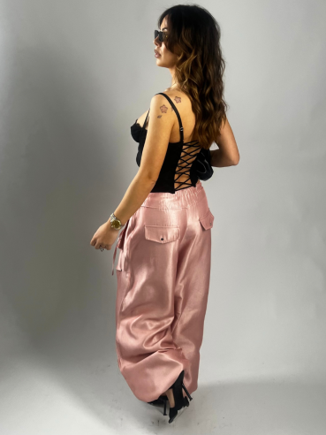 Cargo Marte satin rosa
