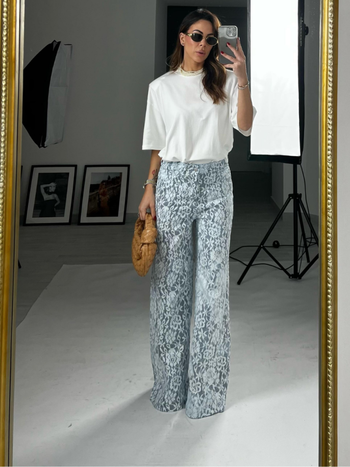 Denim Romance pizzo