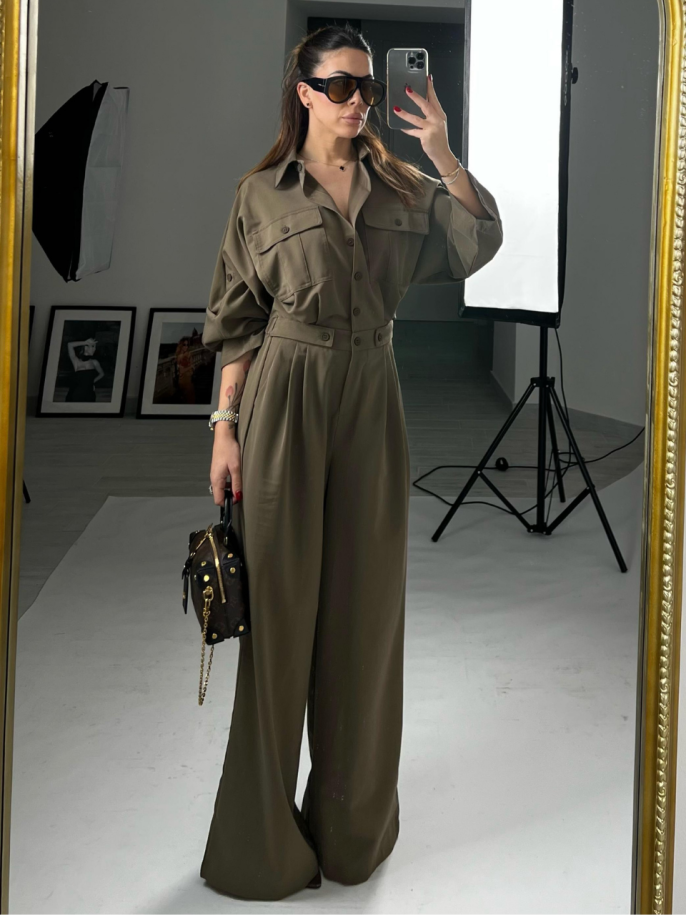 Jumpsuit cut out fango 2