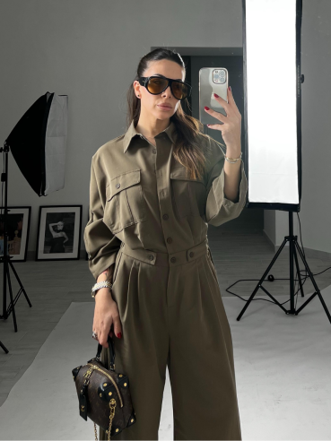 Jumpsuit cut out fango