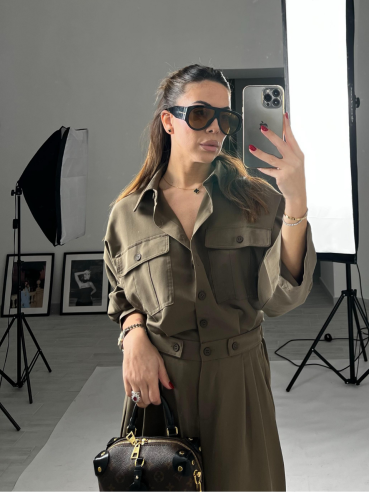 Jumpsuit cut out fango
