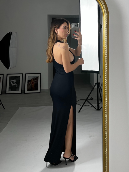Midi Dress penny nero Midi Dress penny nero