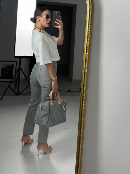 Denim Mia grigio 8607