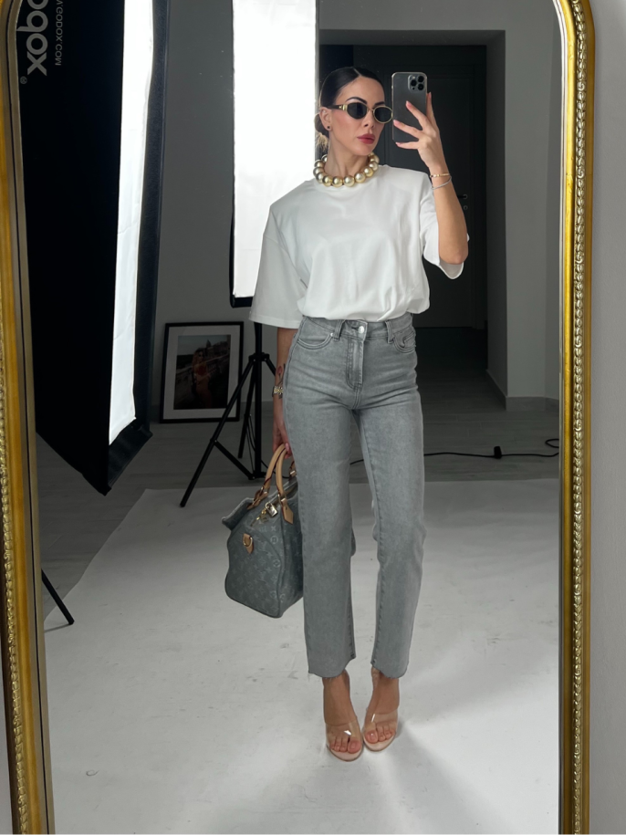 Denim Mia grigio 8607