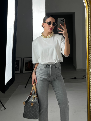 Denim Mia grigio 8607