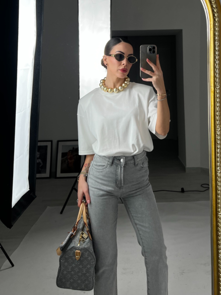 Denim Mia grigio 8607