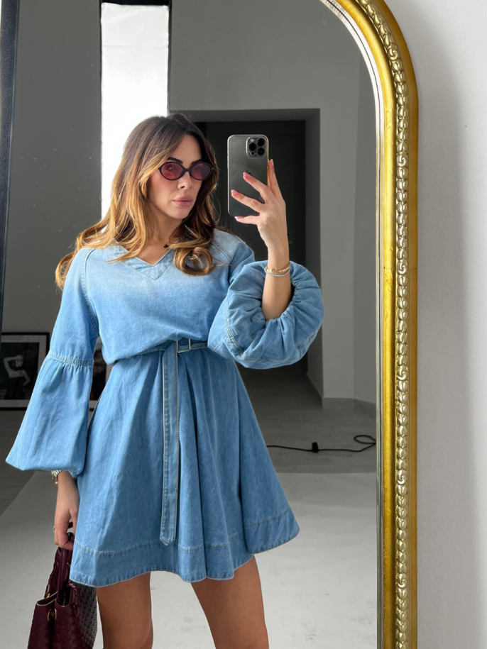 Mini Dress Kate Denim
