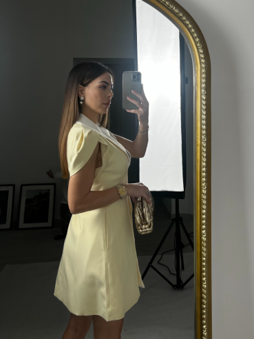 Mini Dress Delphine Giallo