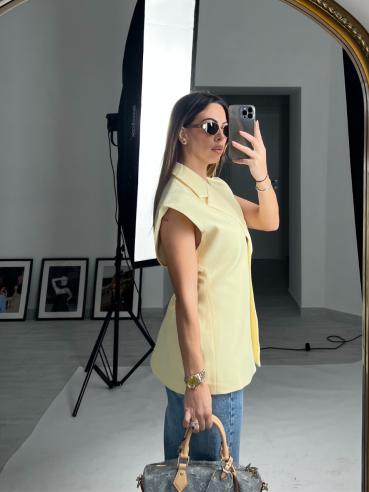 Blazer Venere giallo