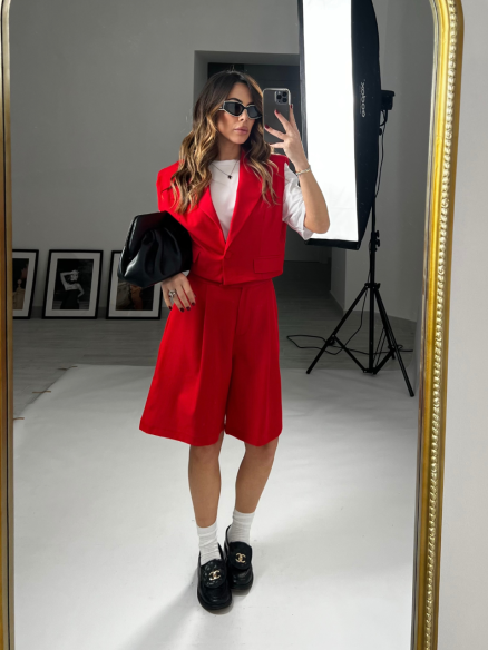 Set Flora rosso Set Flora rosso