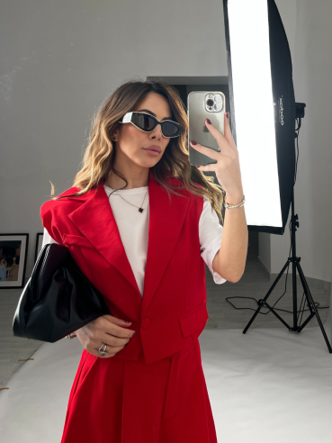 Set Flora rosso