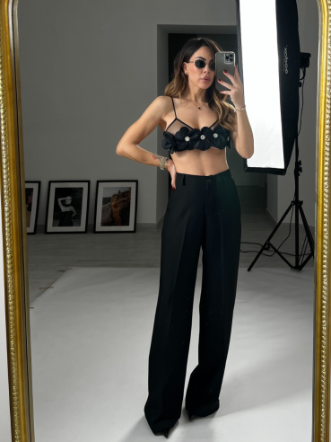 Bralette Violet nera