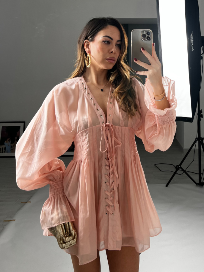 Mini Dress Eloise rosa